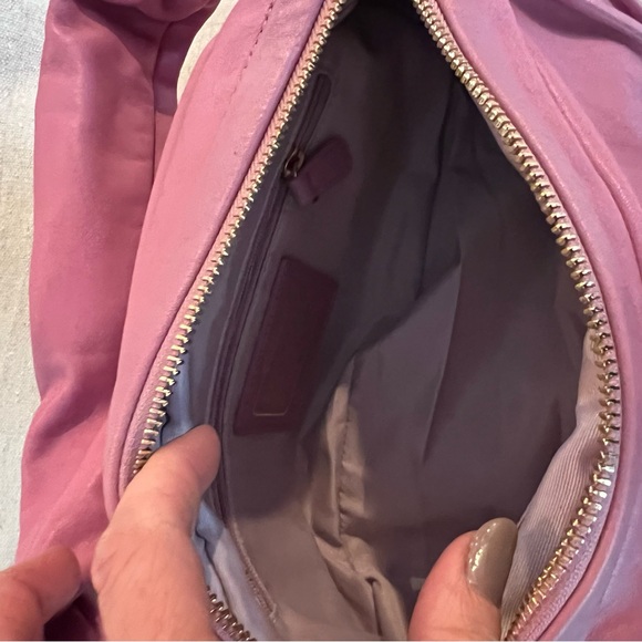 COACH Parker Leather Shoulder Zip Bag 13442 in Violet/Lavender-Rare Find! - Picture 8 of 10